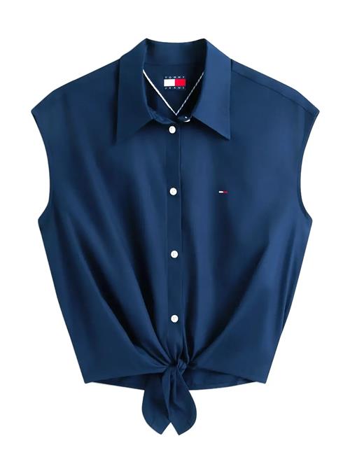 Tommy Jeans | Tjw Tie Front Poplin Shirt | S