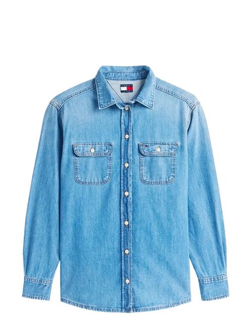 Tommy Jeans | Reg Wstrn Denim Shirt Ext Bj8018 | M