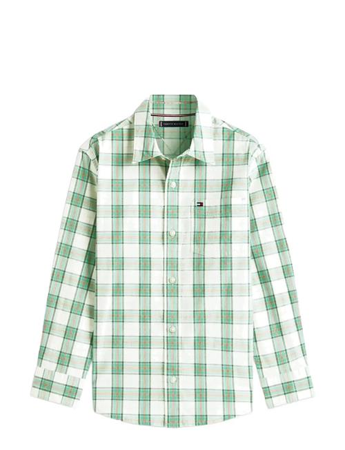 Tommy Hilfiger | Stretch Poplin Check Shirt Ls | 164