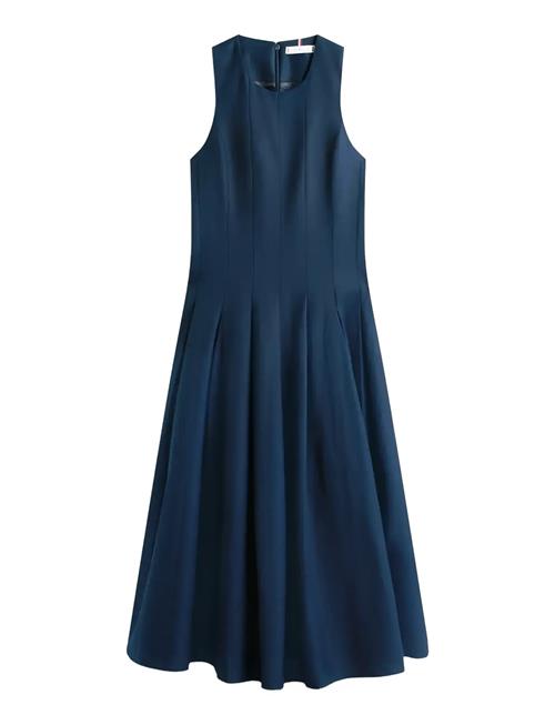 Tommy Hilfiger | Linen Blend Hourglass Midi Drs | 42