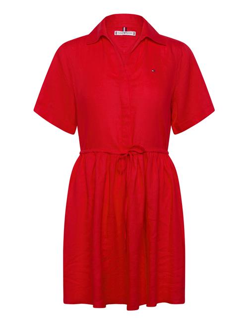Tommy Hilfiger | Ess Linen Short Ss Dress | XS