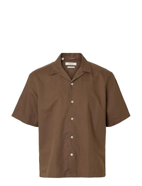 Selected | Slmrlxclay Linenblend Ss Shirt Res Noos | M