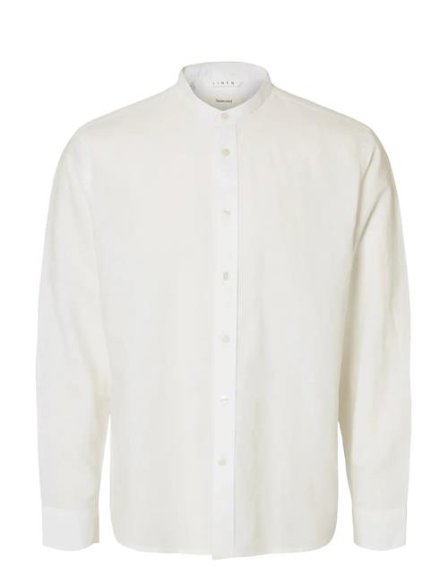 Selected | Slmregclay Linenblend Ls Shirt Band Noos | L