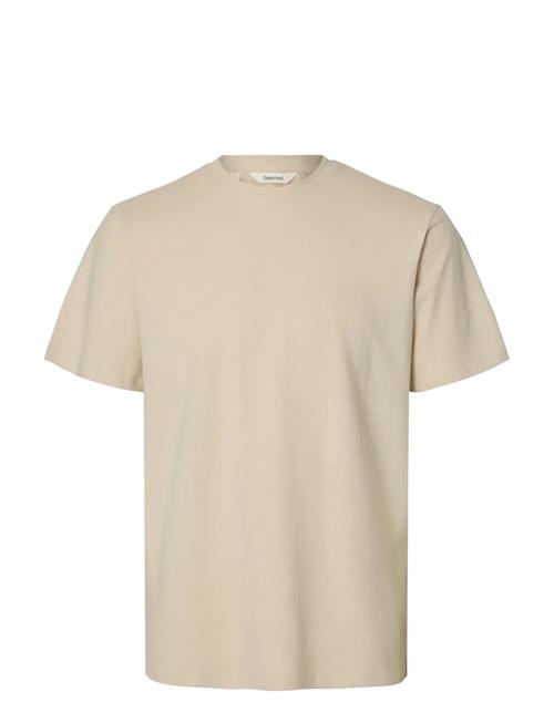 Selected | Slhadam Linen Blend Ss Tee Noos | XXL