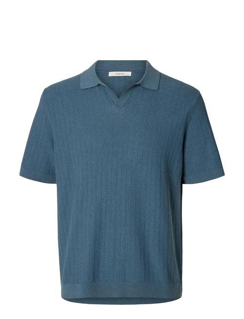 Selected | Slhmattis Ss Linen Blend Struc Polo Noos | XXL