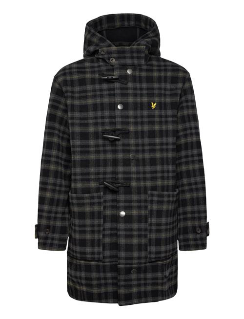 Lyle & Scott | Modular Tartan Duffle Coat | XL