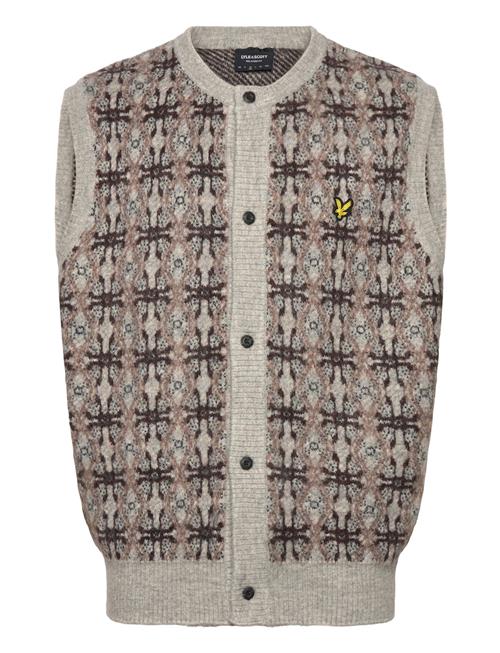 Lyle & Scott | Brushed Intarsia Cardigan | L