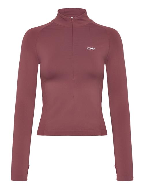 ICANIWILL | Define Seamless Invisible 1/2 Zip Ls W | L