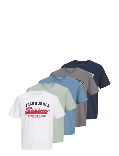 Jack & Jones | Jjelogo Tee Ss O-Neck 2 Col Ss25 5Pk Mp | XXL