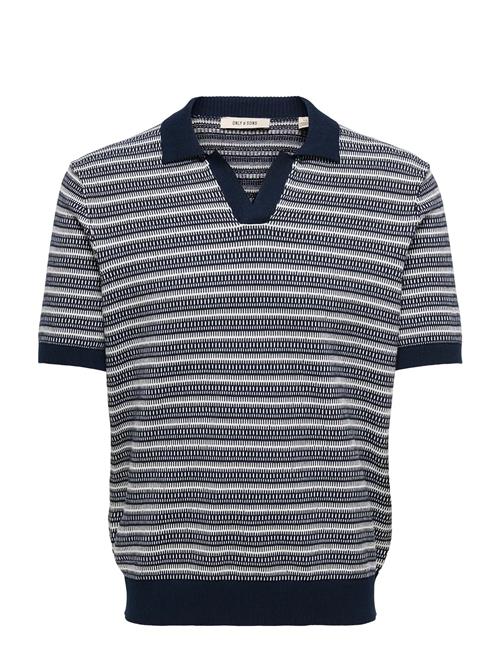 ONLY & SONS | Onstilo Reg Ss Split Neck Knit Noos | XL
