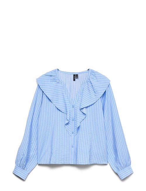 Vero Moda | Vmkaja Ls V-Neck Frill Shirt Wvn | S