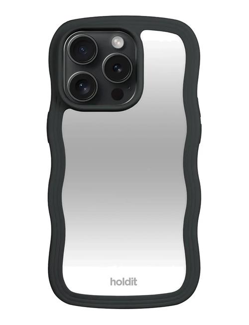 Holdit | Wavy Case Iphone Black/Mirror | IPHONE 15PRO MAX