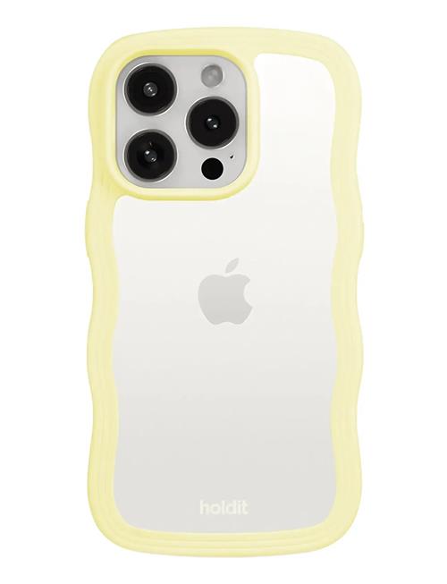 Holdit | Wavy Case Iphone Lemonade/Transparent | IPHONE 15PRO MAX