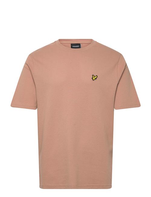 Lyle & Scott | Popcorn Jacquard T-Shirt | XL