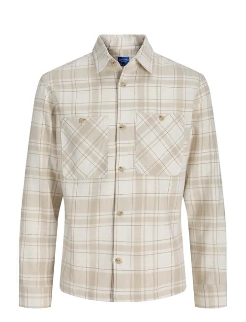 Jack & Jones | Jprblurayle Linen Bl.check Ls Shirt Sn | L