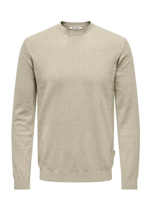 ONLY & SONS | Onsloui Reg 12 Mel Crew Knit Noos | XXL