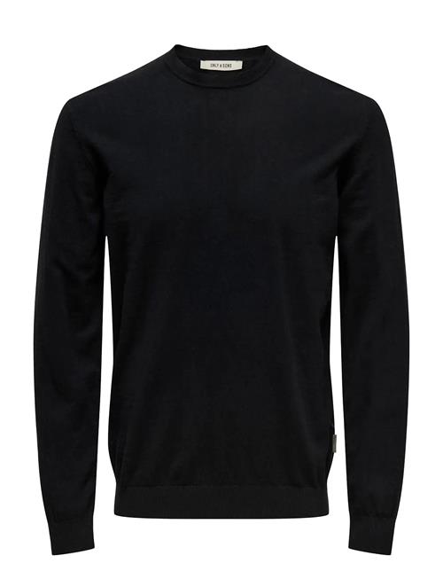 ONLY & SONS | Onsloui Reg 12 Mel Crew Knit Noos | XXL