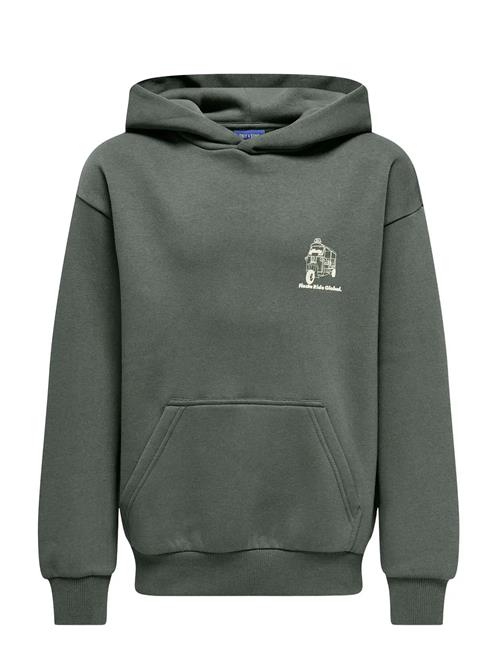 ONLY & SONS | Osjceres Tuktuk Rlx Print Hood Swt | 134-140