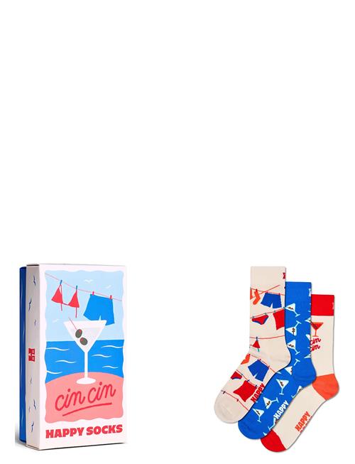 Happy Socks | 3-Pack Cin Cin Socks Gift Set | 41-46