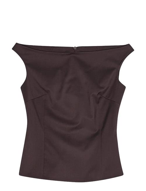 REMAIN Birger Christensen | Off Shoulder Suiting Top | 40