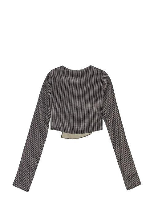 REMAIN Birger Christensen | Drapy Check Shirt | 32