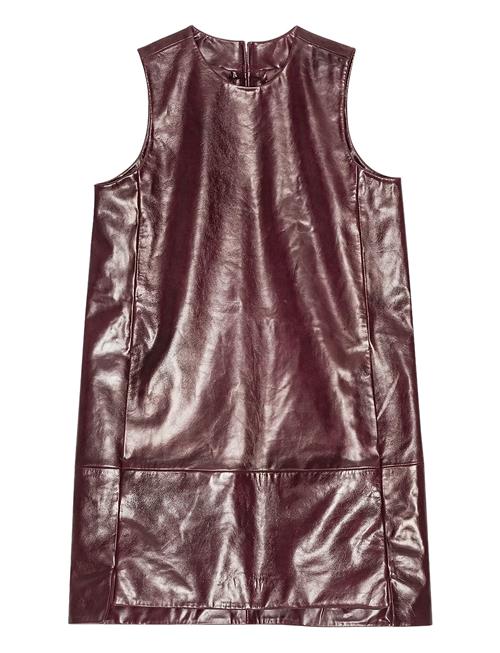 REMAIN Birger Christensen | Mini Leather Dress | 36