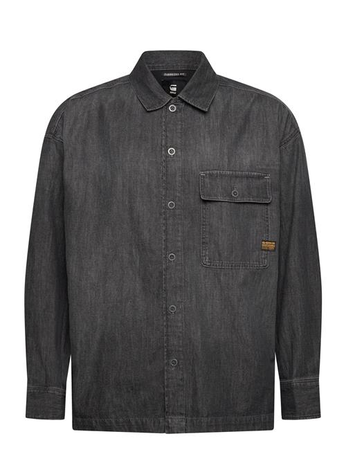 G-Star | Boxy Fit Flap Pocket Shirt | M