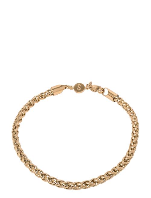 Samie | Curb Chain - Bracelet Gold-Plated | 21