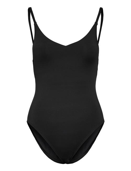Speedo | Solid V-Neck Swimsuit | XL