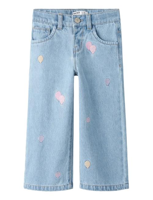 name it | Nmfrose Wide Emb Jeans 4999-Za | 92