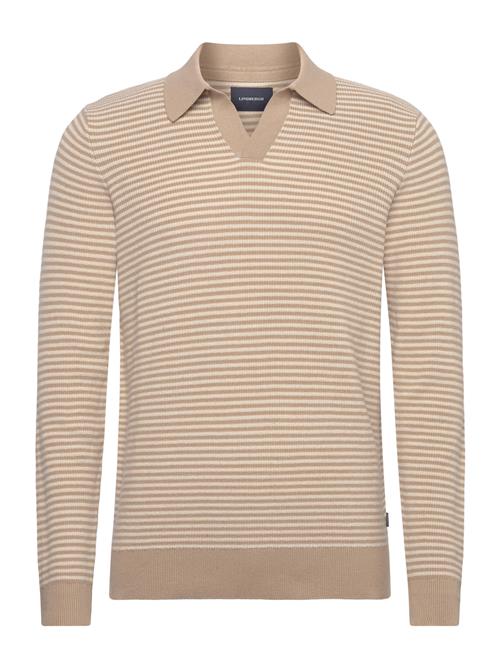 Lindbergh | Recycled V-Neck Polo Knit L/S | M