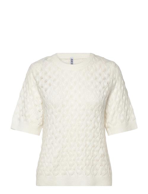 Pieces | Pclelou Ss O-Neck Knit Noos Bc | S