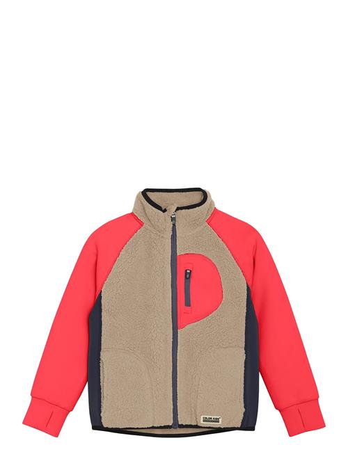 Color Kids | Teddy Jacket W. Fleece Sleeves | 98