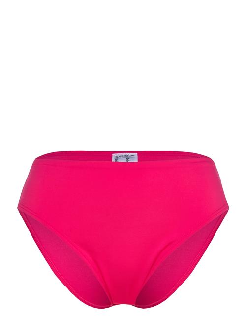 Speedo | Solid Cheeky High Waist Bikini Bottom | L