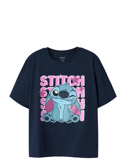 name it | Nkfdymir Stitch Ss Nreg Top Box Noos Wdi | 134-140
