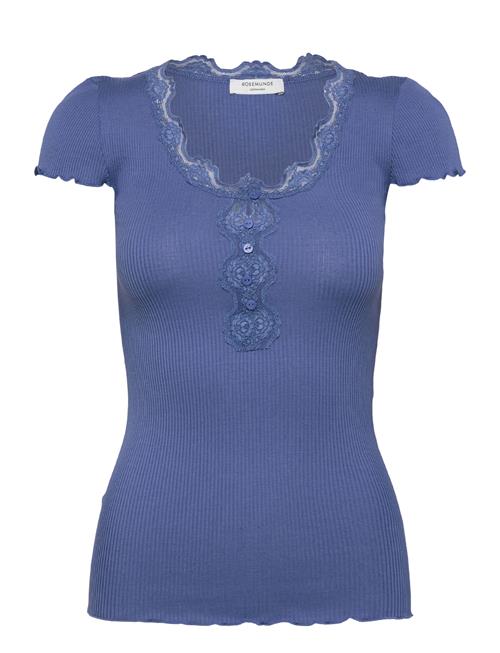 Rosemunde | Rwbeatha Silk Capsleeve Button T-Sh | M