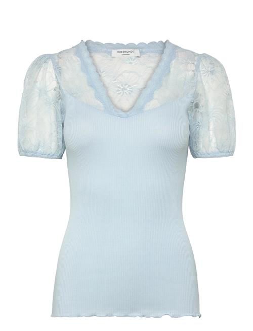 Rosemunde | Rwbeatha Silk Ss Full Lace V- Neck | XL