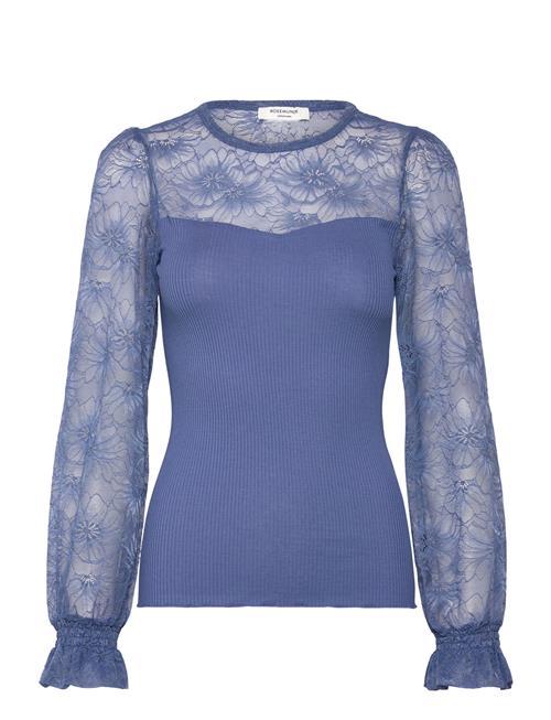 Rosemunde | Rwbeatha Silk Ls Full Lace T-Shirt | L