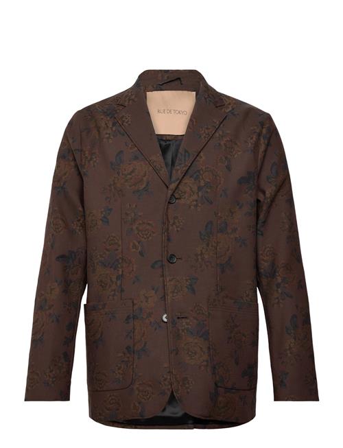 Rue de Tokyo | Cedric Japanese Flower Jacquard | L