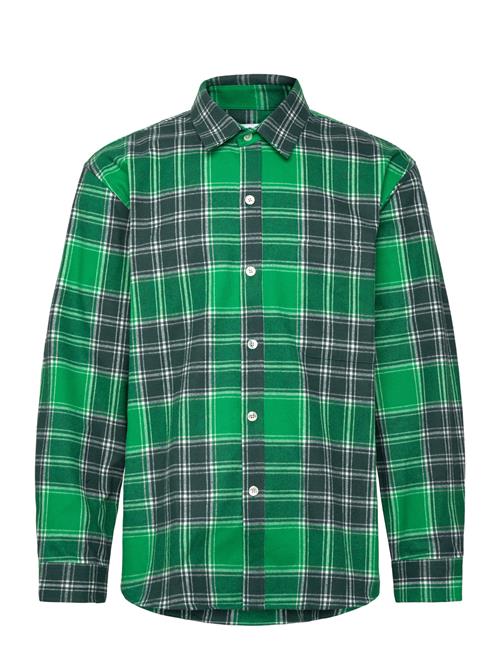 Garment Project | Check Overshirt - Green | S