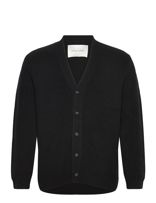 Garment Project | Wool Knit Cardigan - Black | M