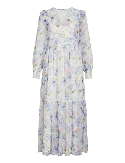 Vila | Viroman V-Neck L/S Ankle Dress/Dc/Ka | 38