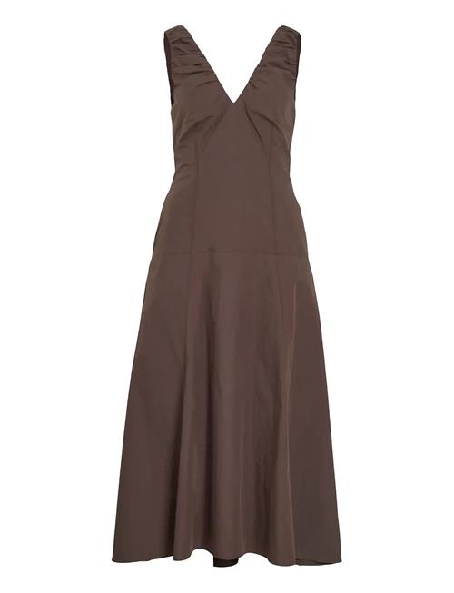 Vila | Viembla S/L V-Neck Maxi Dress Ro | 44
