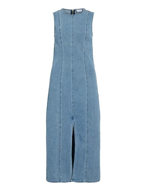 Vila | Viwinona New S/L O-Neck Long Denim Dress | L