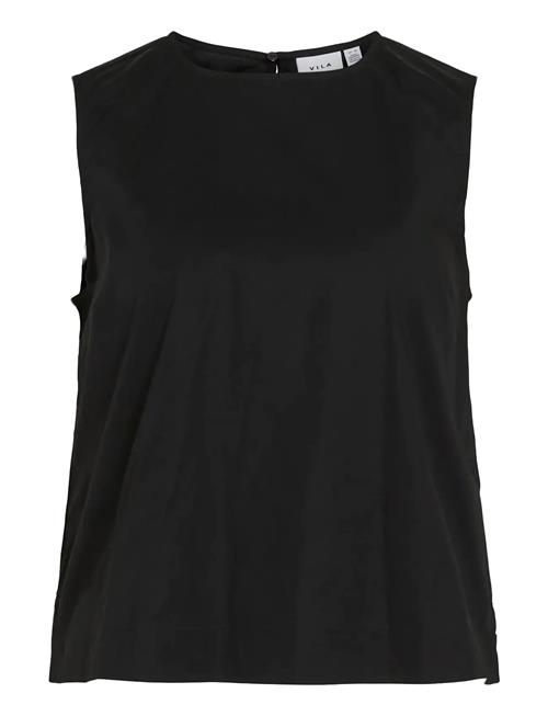 Vila | Vivalencia O-Neck S/L Short Top/2 | 36