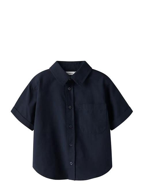 name it | Nmmfilip Ss Nreg Shirt Pb | 110