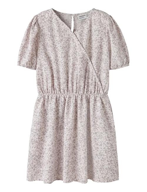 name it | Nkffany Ss Wrap Dress Pb | 134