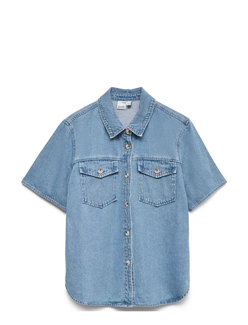 Vero Moda | Vmsigga Ss Clr Denim Shirt | M