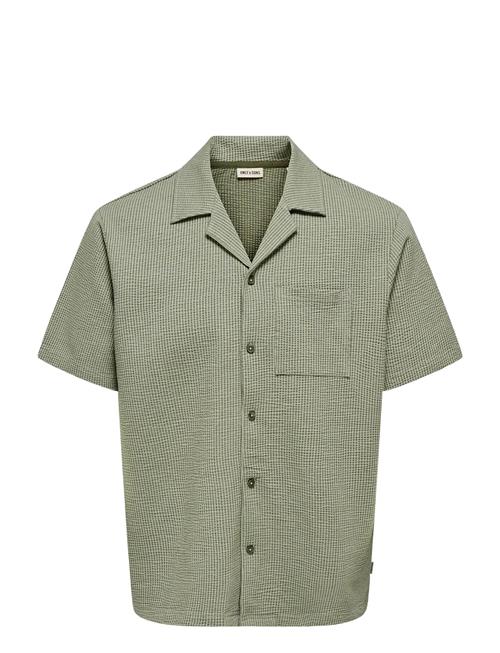 ONLY & SONS | Onskian Life Seersucker Strp Ss Shirt Vd | XXL