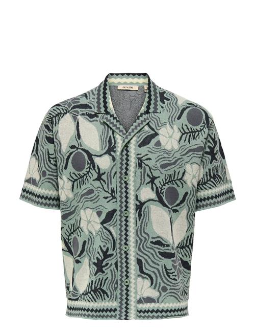 ONLY & SONS | Onsduke Rlx Jaq Ss Shirt Knit | XXL